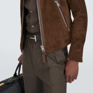 Suede blouson - Image 6