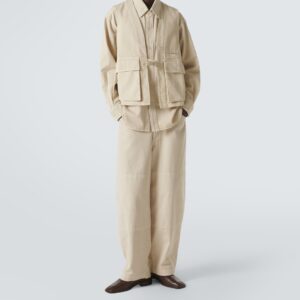 Cotton twill vest - Image 2