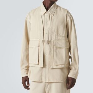 Cotton twill vest - Image 3