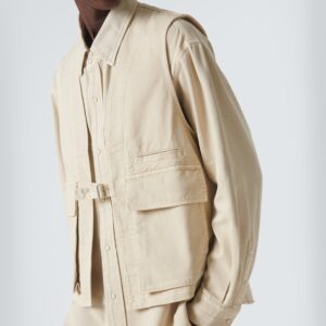 Cotton twill vest - Image 5