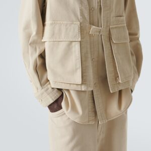 Cotton twill vest - Image 7