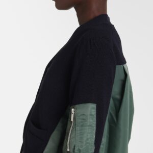 Cotton-blend cardigan - Image 4