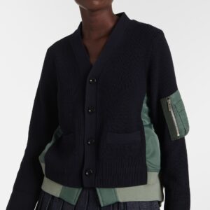 Cotton-blend cardigan - Image 5